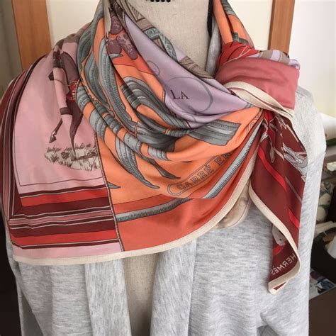 hermes silk scarf amazon